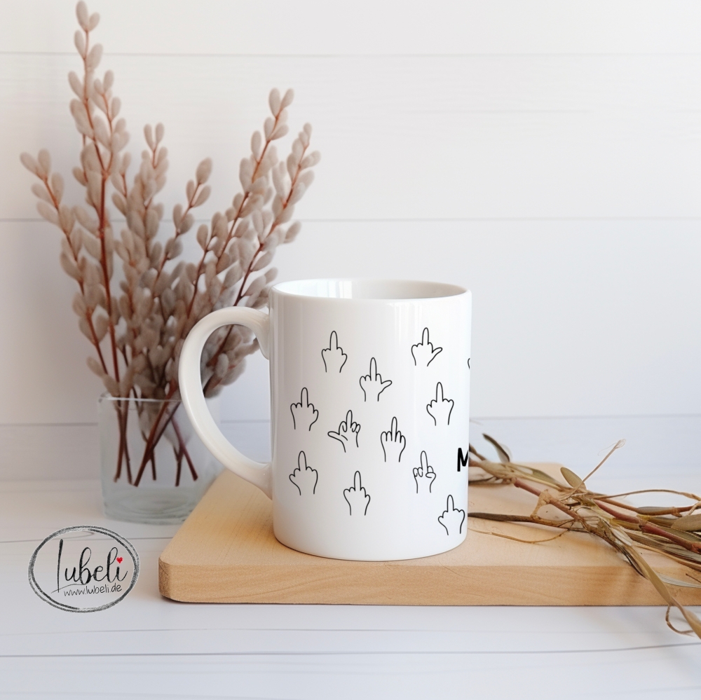 Bild 1 von Tasse Hokuspokus Mittelfingermodus