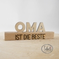 Bild 2 von Aufsteller Beste Oma / Bester Opa