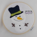 Stickdatei Schneemann