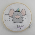 Bild 1 von Stickdatei (Boho) Maus Mino