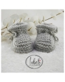 Babyschuhe 0-3 Monate gestrickt #1
