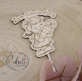 Bild 1 von Cake Topper Schulanfang #2  / (Beschriftung) Zum Schulanfang