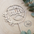 Cake Topper Taufe