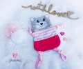 Bild 3 von Stickdatei ITH Schmusetuch Katze
