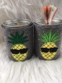 Bild 4 von Stickdatei Ananas mit Brille