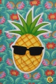 Applikationsvorlage Ananas