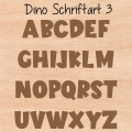 Bild 6 von Frühstücksbrett Name und Dinomotiv