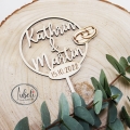 Cake Topper Hochzeit #2