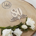 Cake Topper 80. Geburtstag