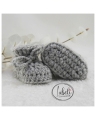 Bild 2 von Babyschuhe 0-3 Monate gehäkelt #1