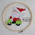 Bild 1 von Stickdatei Nikolaus auf Roller