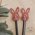 Bild 2 von Stickdatei Stifttopper Hase Osterhase