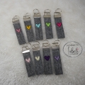 Bild 1 von Stickdatei ITH Schlüsselanhänger Herz 2,5cm breit  / (Format) Komplettset