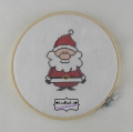 Stickdatei Kreuzstich Weihnachtsmann Nikolaus 13x18