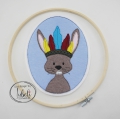 Aufnäher Boho Hase ~Sofortkauf~