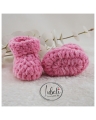 Bild 3 von Babyschuhe 0-3 Monate Chenille rosa