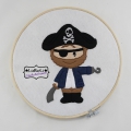 Stickdatei Pirat